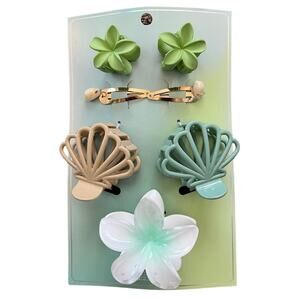 Hair clips/barrettes New shells and flowers